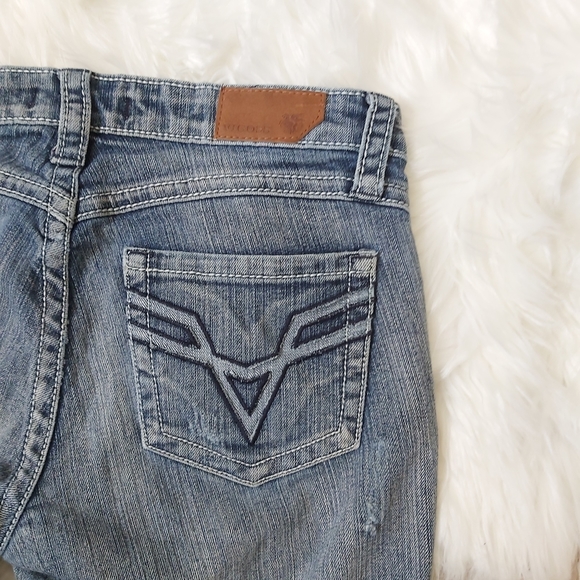 Ankle length distressed skinny jeans - Picture 5 of 8